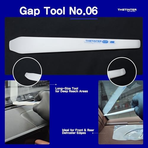 6-in-1 Window Tint Gap Tool Kit – Professional Narrow Gap Tint Finishing &