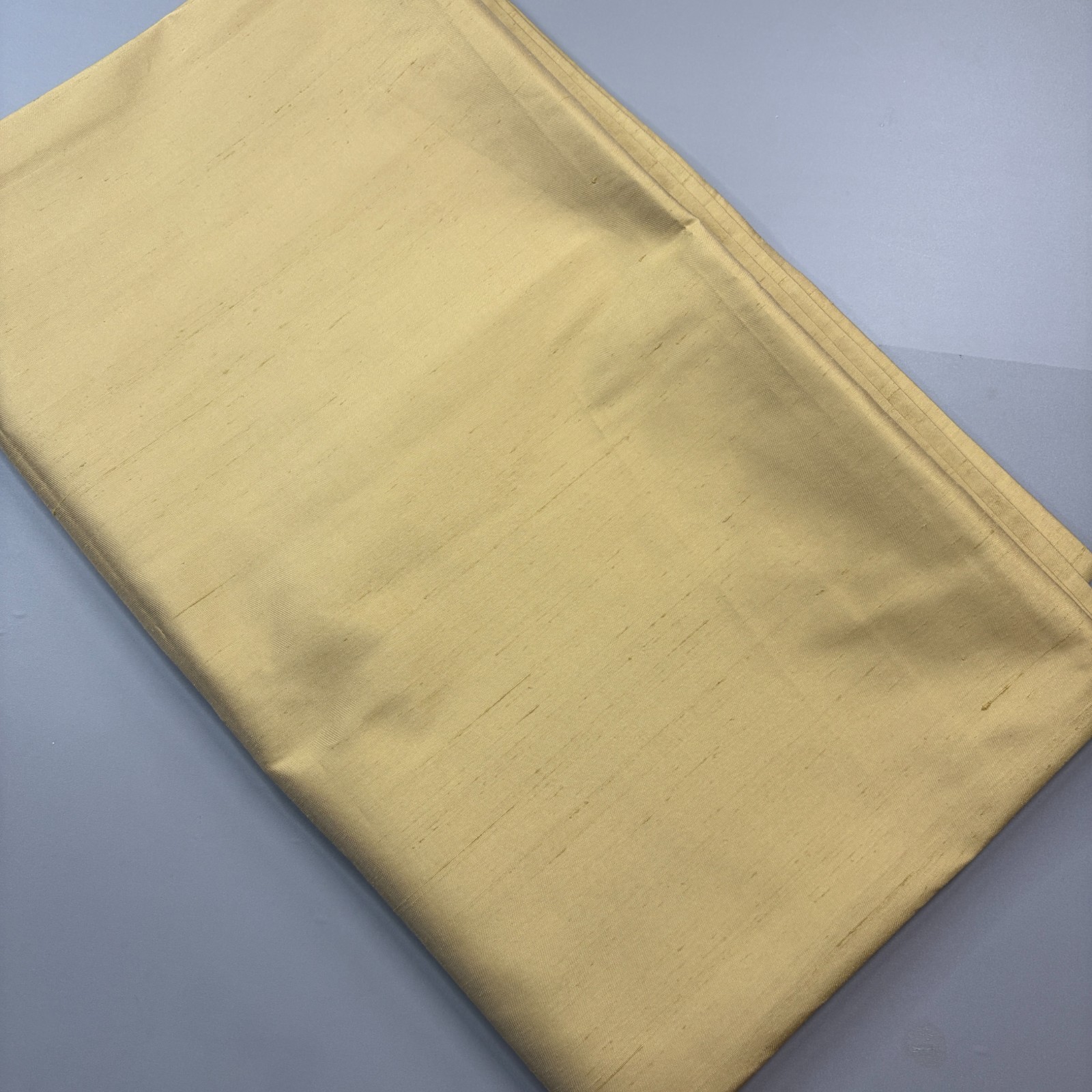 Restoration Hardware 100% Thai Silk Panel 84L X 50W Gold ONE PANEL