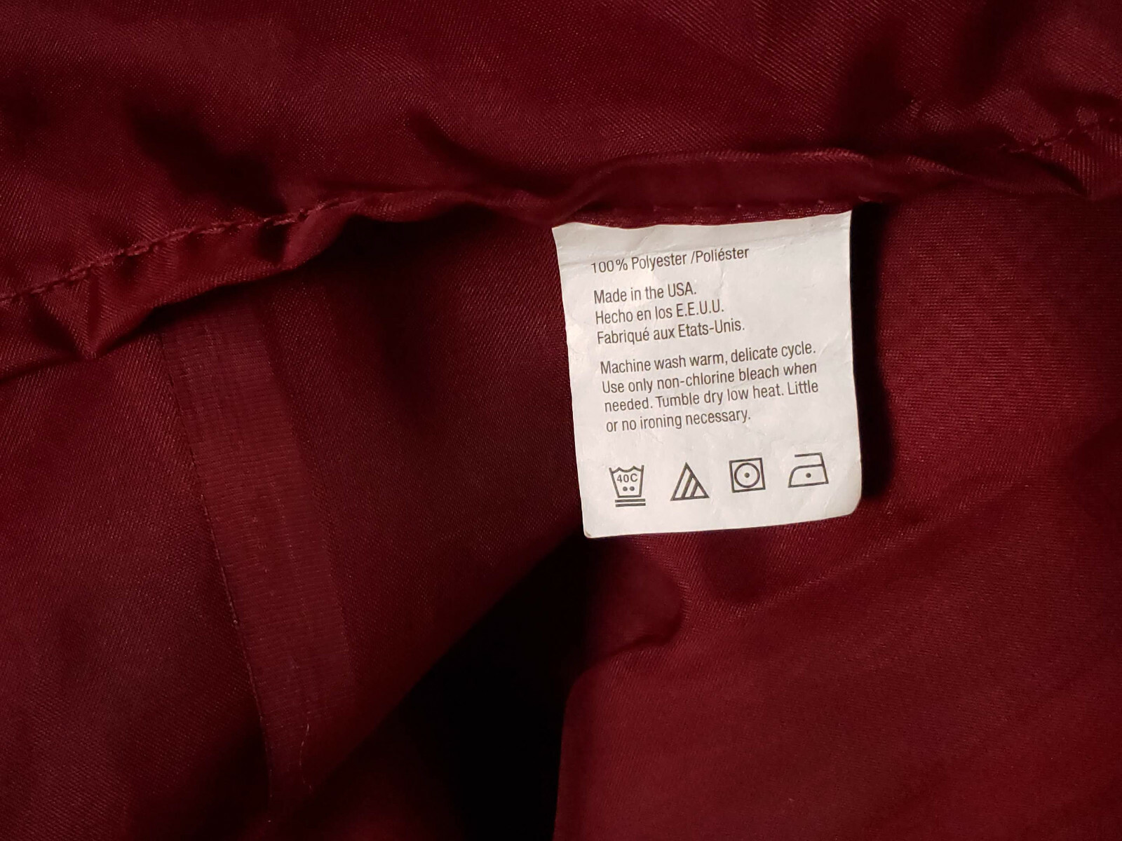 Scarf Valance Window Topper, Burgundy Voile Sheer Swag Curtain Accent, 55″x210″
