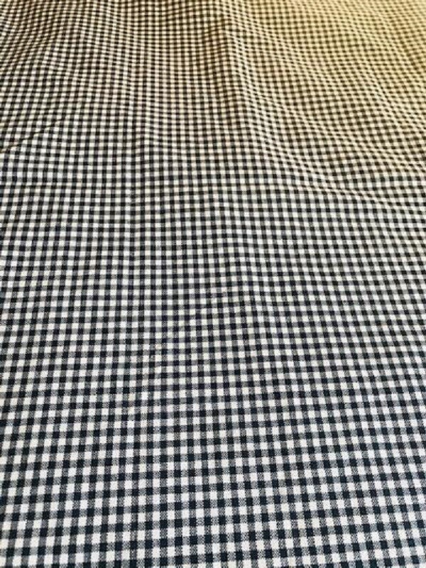 Pottery Barn Gingham Chambray Drapes Set 2 Blue 44x 84 Curtains Pair Kids New🦩