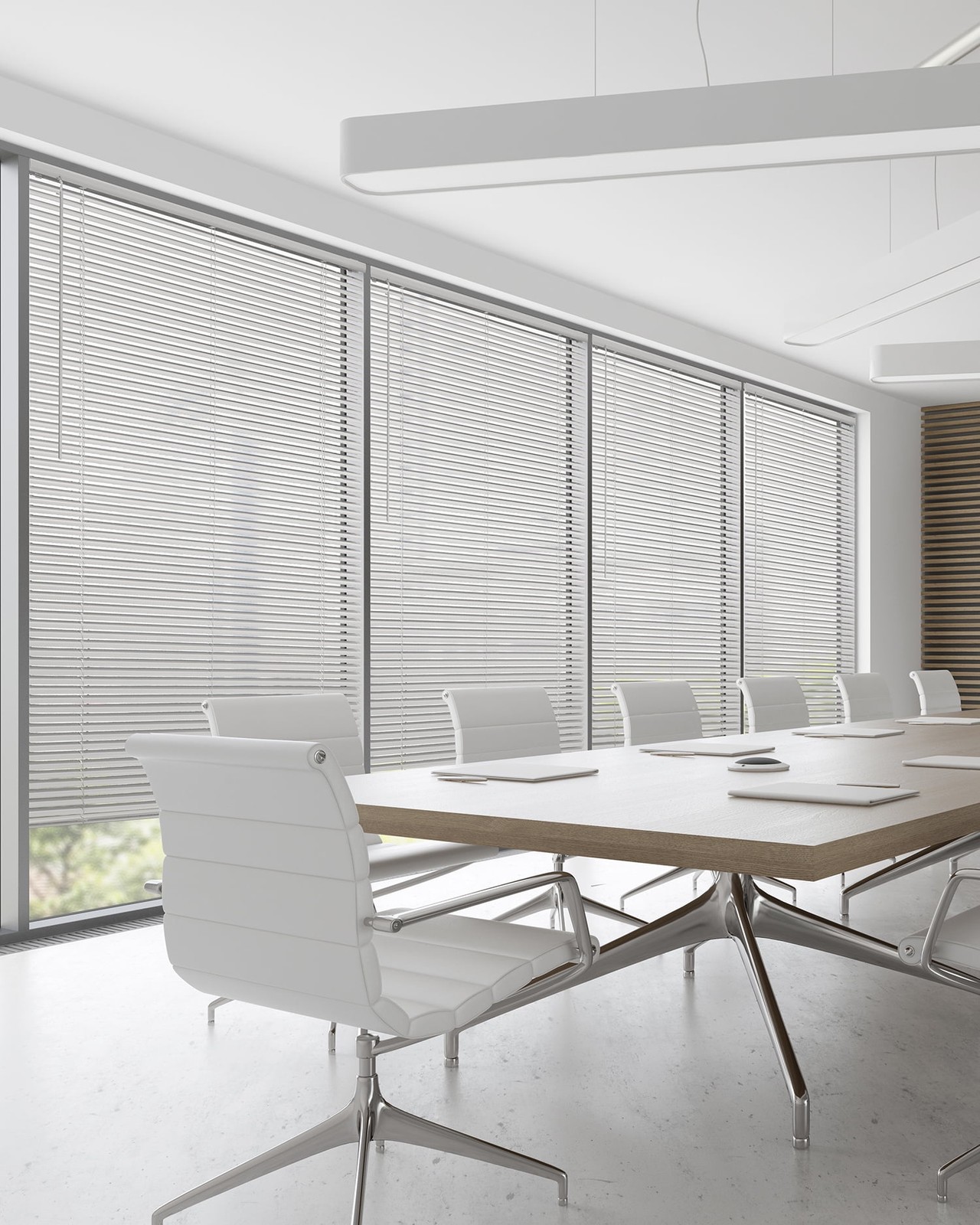 Chicology 38.5″W x 84″H Gray Cordless Vinyl Mini Window Blinds 1″ Slats