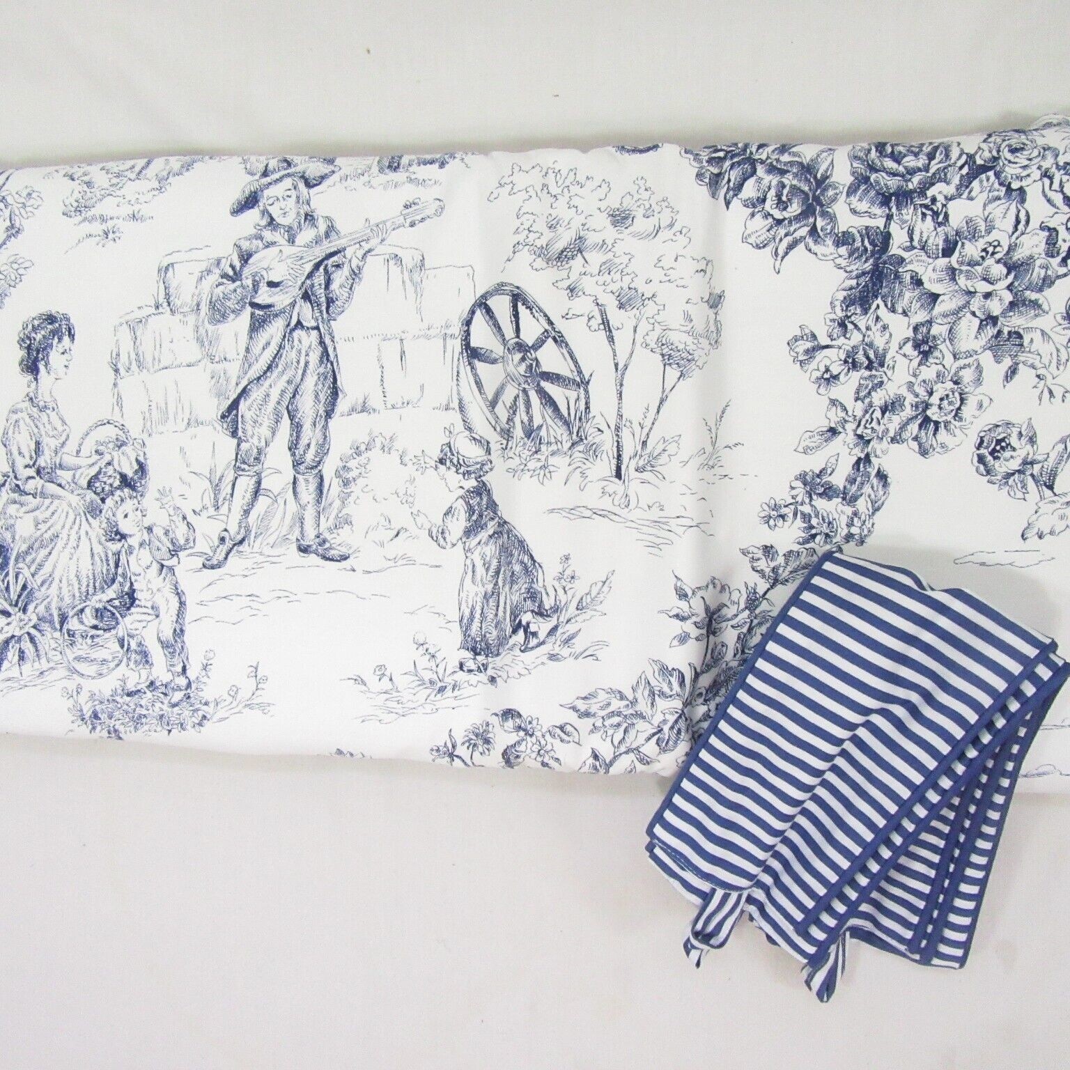 Enchanted Toile Blue 4pc 80 x 85 Drapery Panels Set(s)