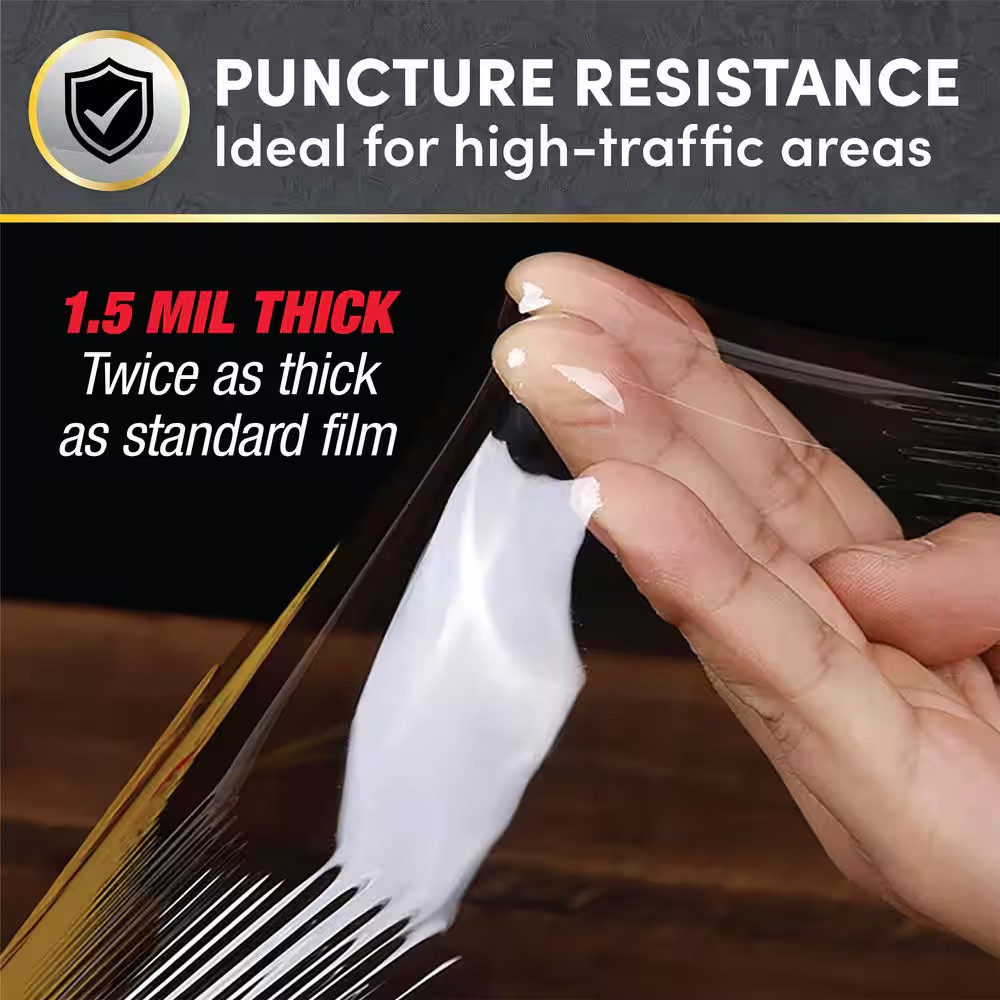 Heavy Duty Shrink Window Kit 2 PK, 42 In. X 62 In.