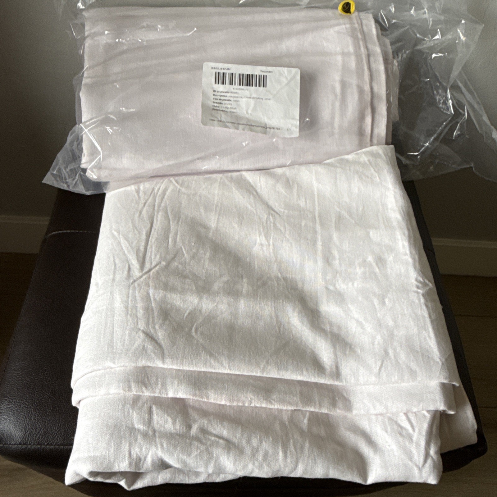 (2) Quince Vintage Blush Room dark 48×108 & 48×84 Curtains brand new
