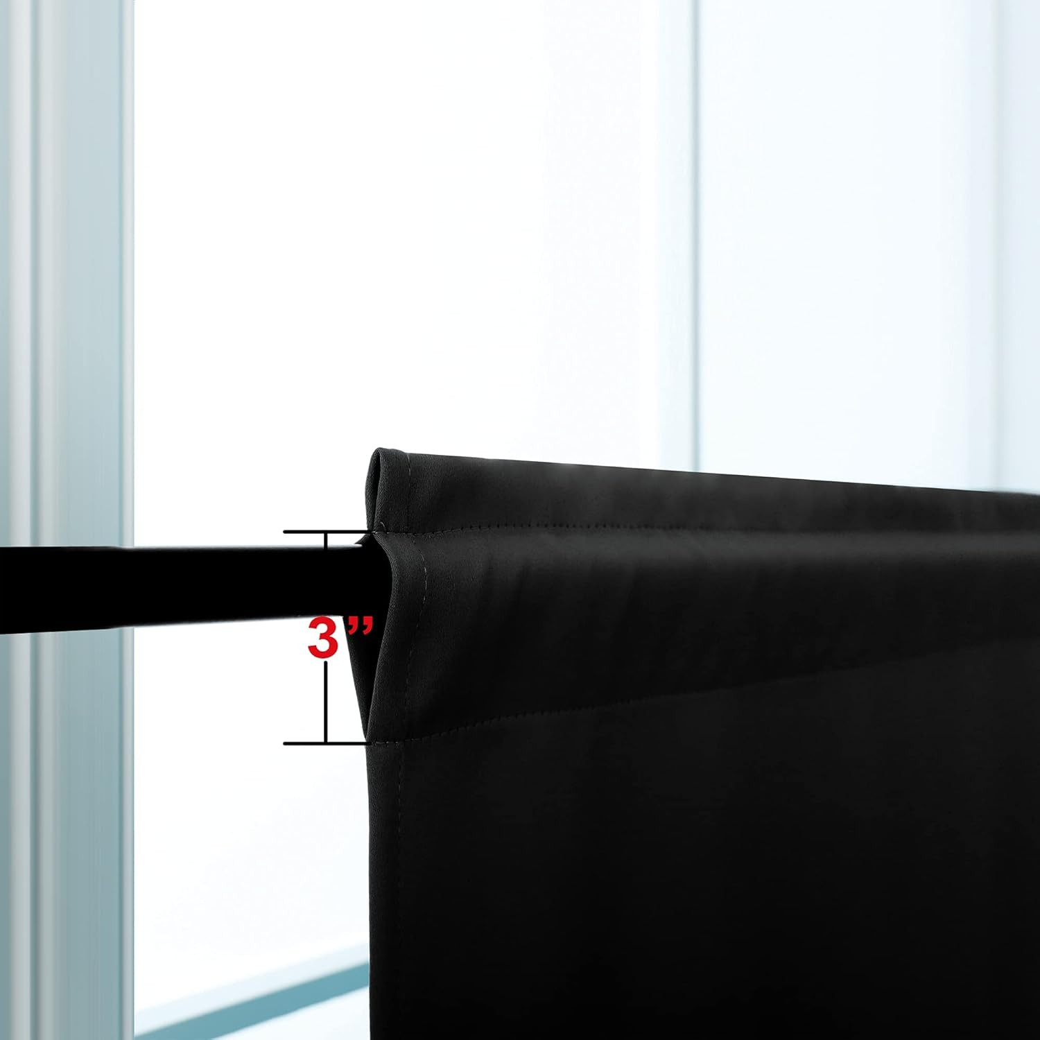 30 Inch Long Curtains for Small Windows Blackout Thermal Insulating Short Windo