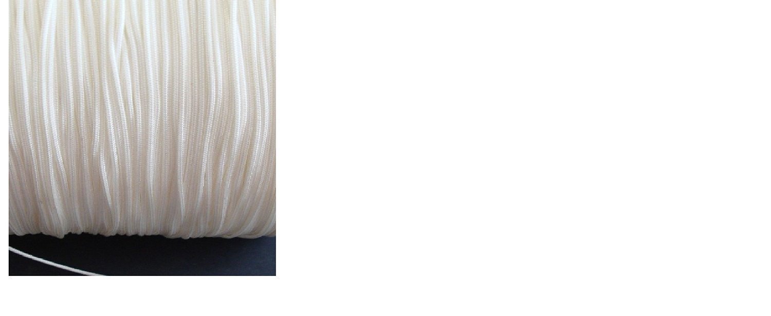 15 YARDS – White 1.4 mm Braided Lift Cord for Most Blinds and Shades