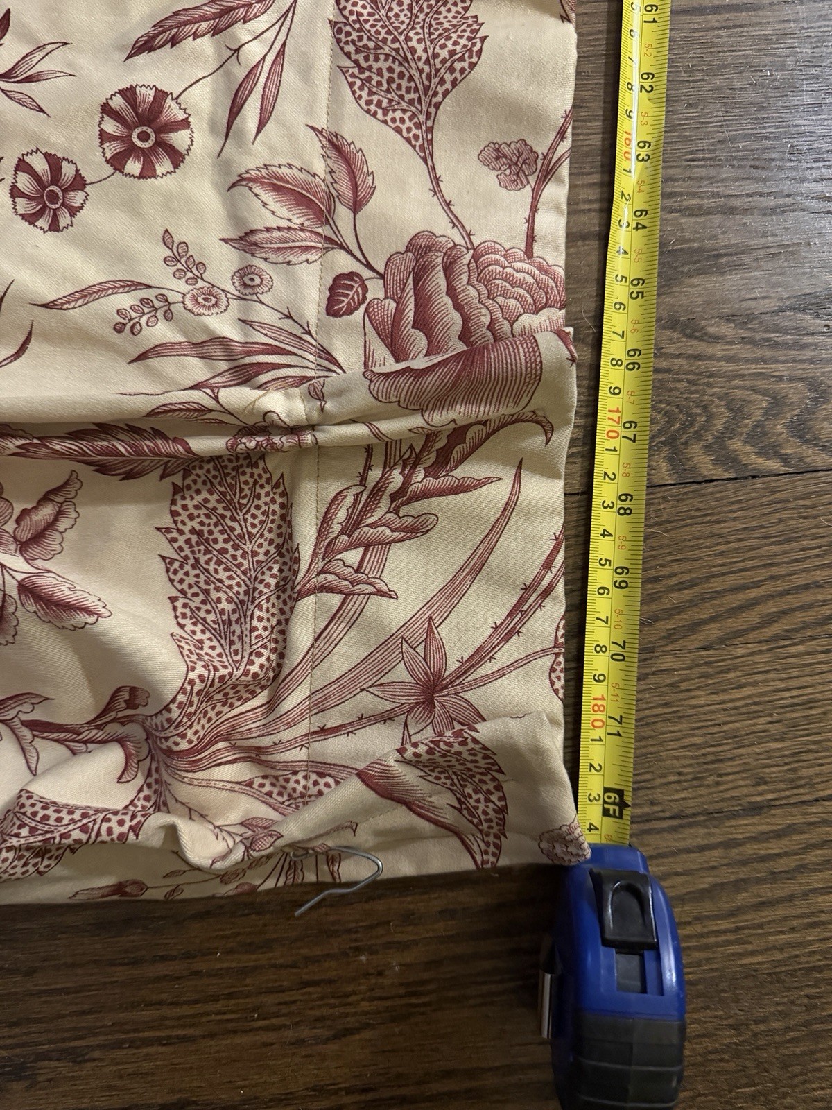 Pinch pleat draperies – Preowned; Lined For Insulation-fabric -Waverly