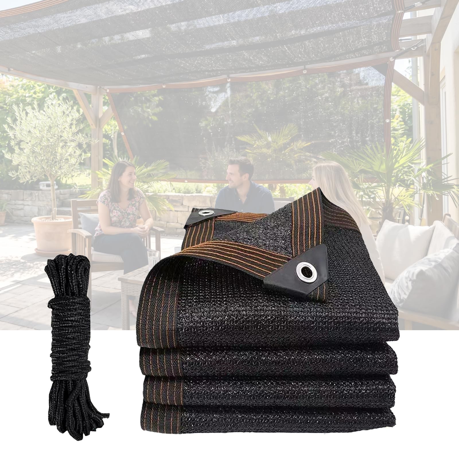 HSHADETTARP Shade Cloth 6.5 x 6 FT Netting