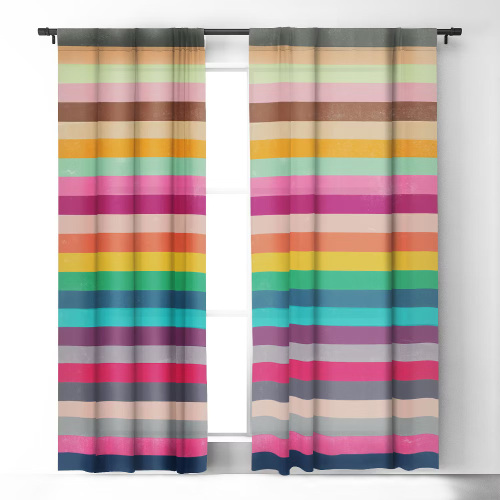 Garima Dhawan explore 84″ x 50″ Single Panel Blackout Window Curtain –