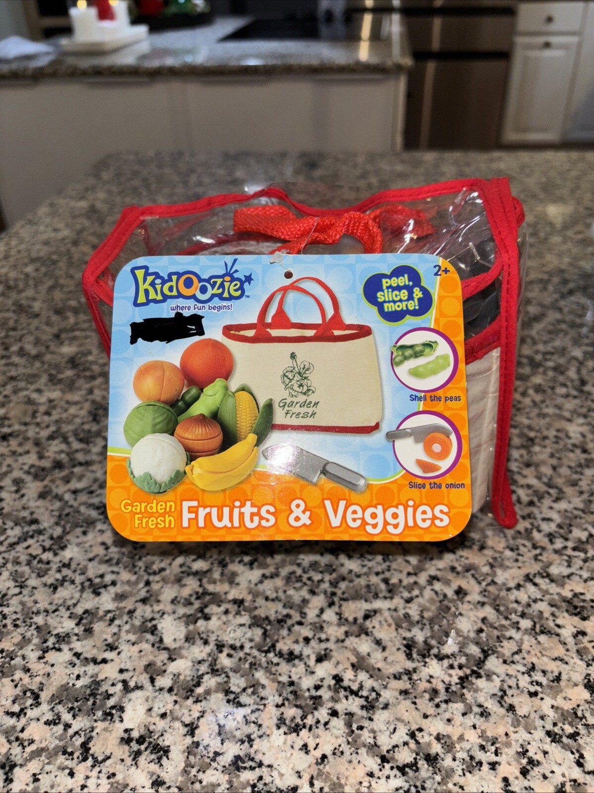 Kid Ozzie Fruits &vegetables Peel Slice And More Kids 2+ Shell Peas Slice Onion