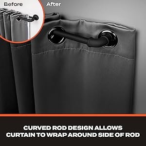 – Br Double ain Rod, Industrial Pipe Wraparound Design,