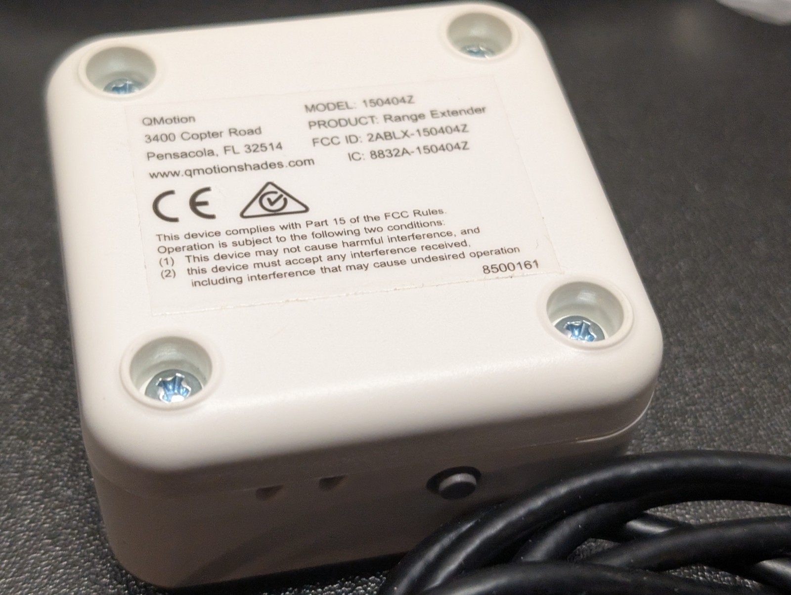 4x Qmotion Zigbee Range Extenders For Qmotion Motorized Shades, Controls, Hubs