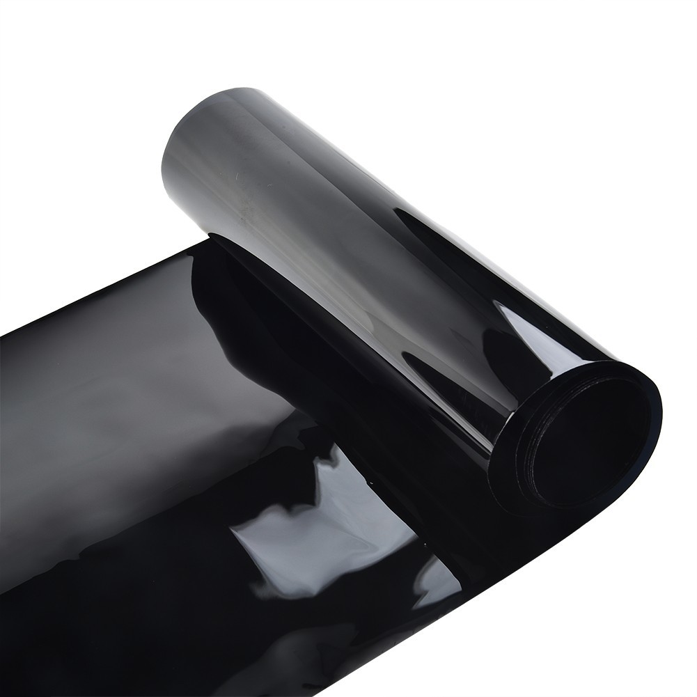 Universal/Black CAR Sun Strip Tint Visor For Front Windshield 5%VL Limo Shade