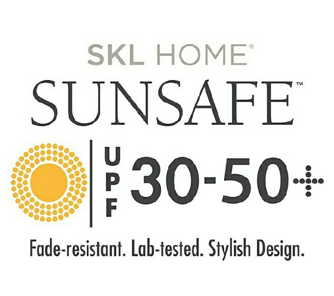 SKL HOME SUNSAFE UPF 30 Fade-Resist 40″×63″ One Window Panel Cover Raine