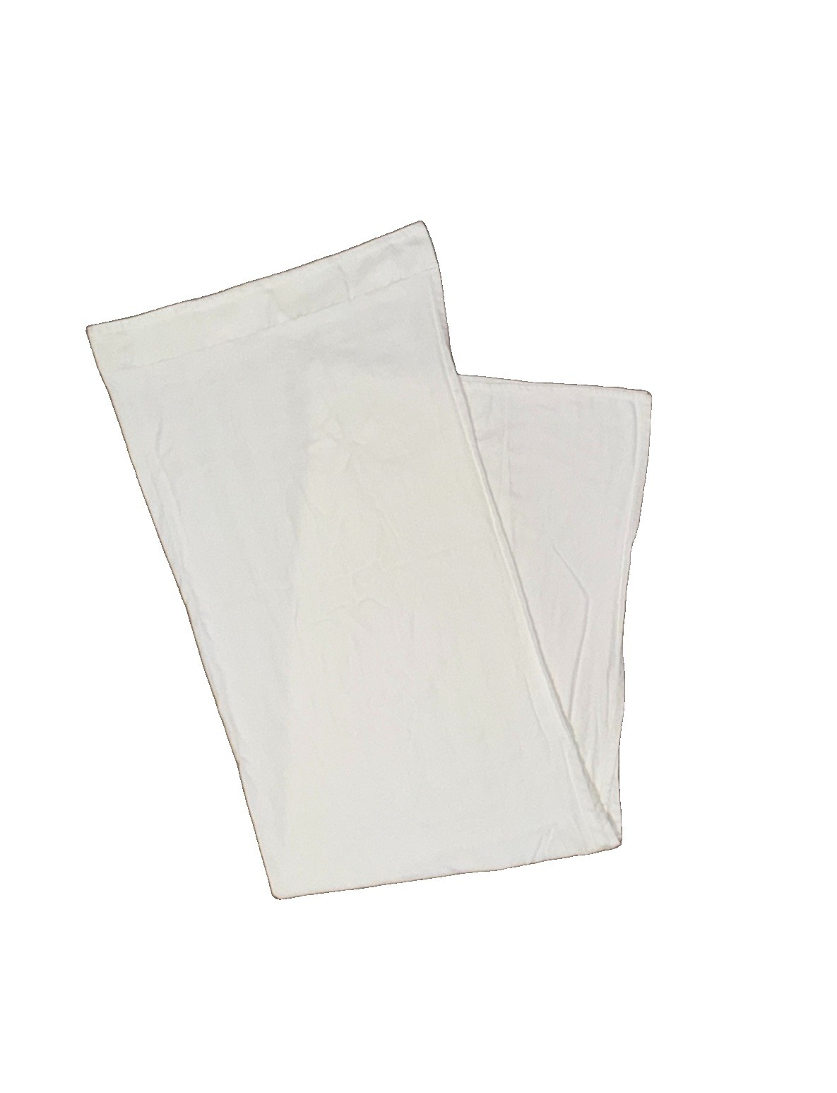 Set of 6 Ikea Tibast Curtains Warm White Herringbone Texture 92″ Long Lot Panels