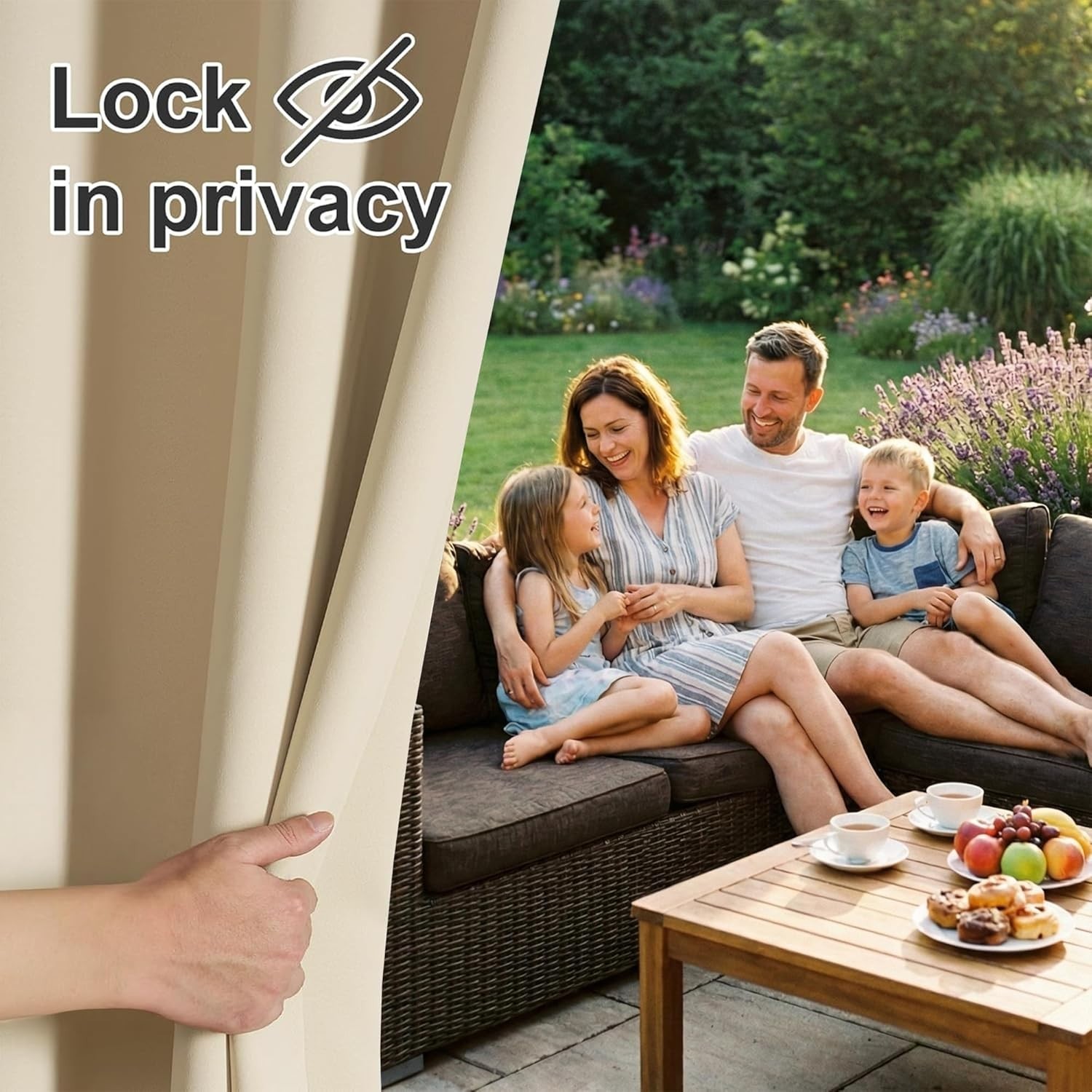 Heavy Duty Outdoor Curtains 52×84 – Waterproof, Privacy & Thermal Insulation