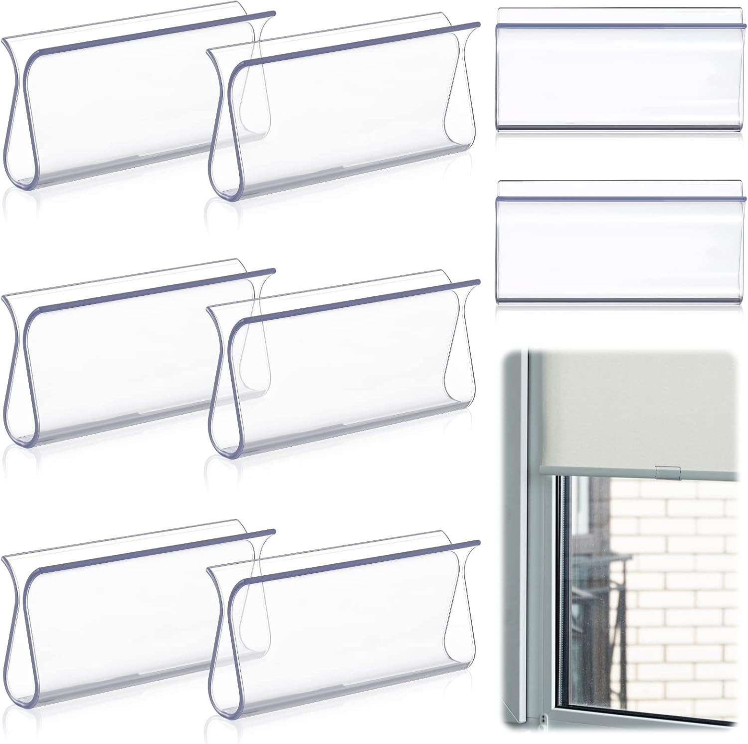 Shade for Roller Pull Down Roller Shades Handle Blinds for Windows Grips Plastic