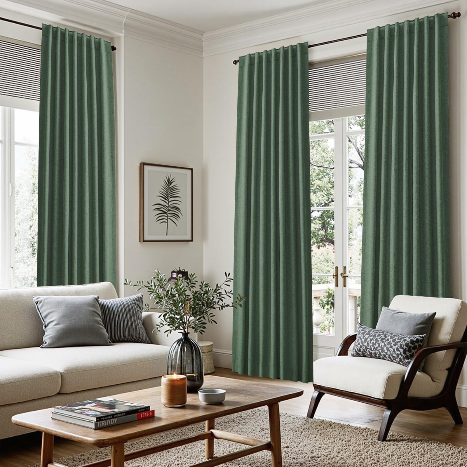 UHITECH Short Blackout Curtains for Bedroom 36 Inch Long Small Window Panels …