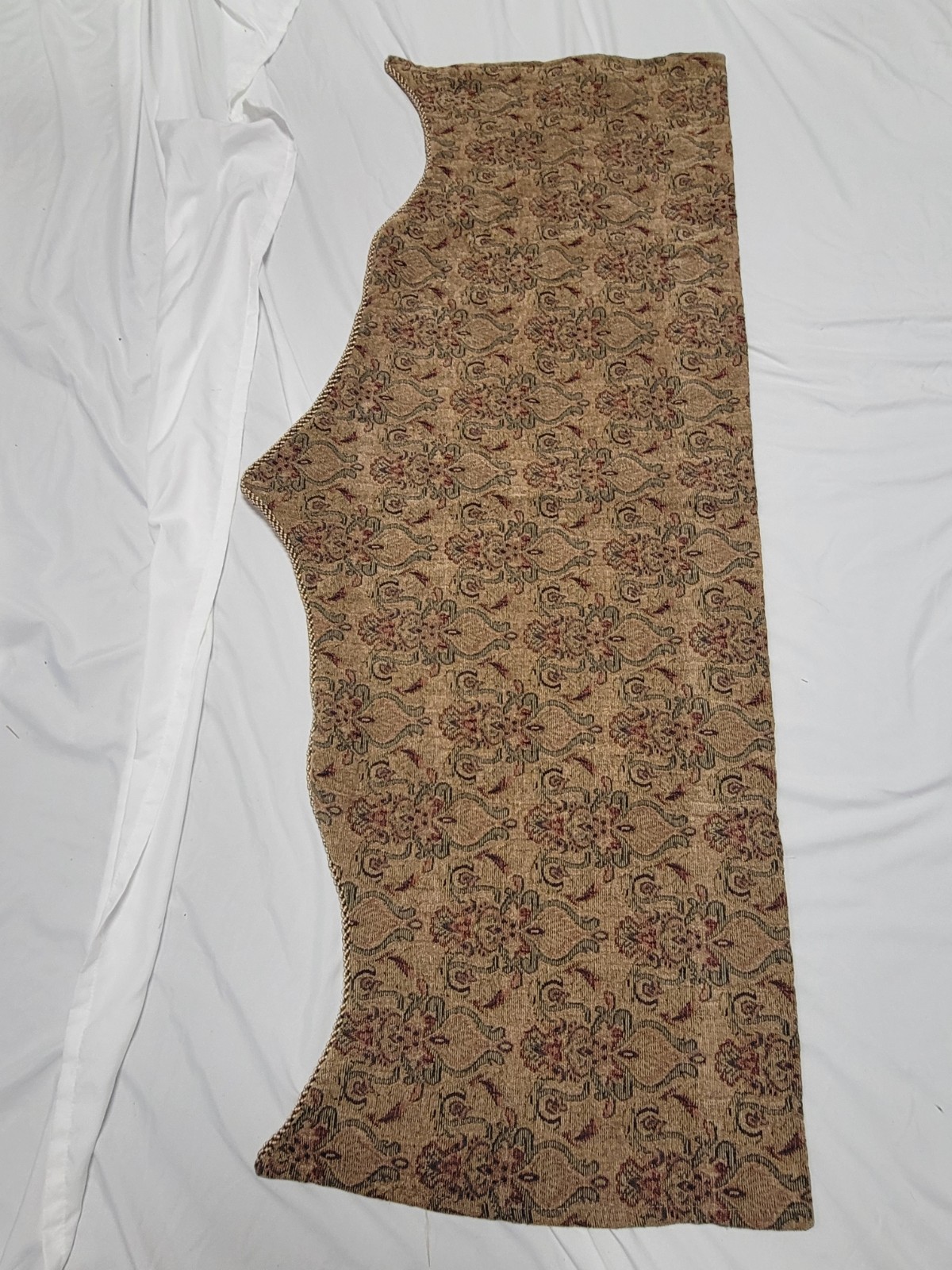 Vtg Springs Global Luxury Window Treatment Valance Tapestry Damask 48″ X 20″