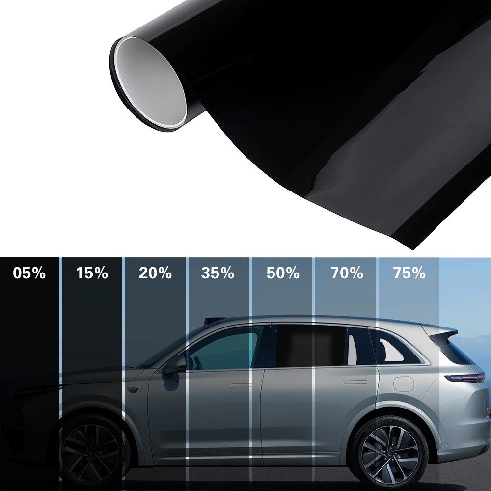 Nano Ceramic Window Tint Film Roll 5% 20% 35% VLT for Home, Office, Car, Truck