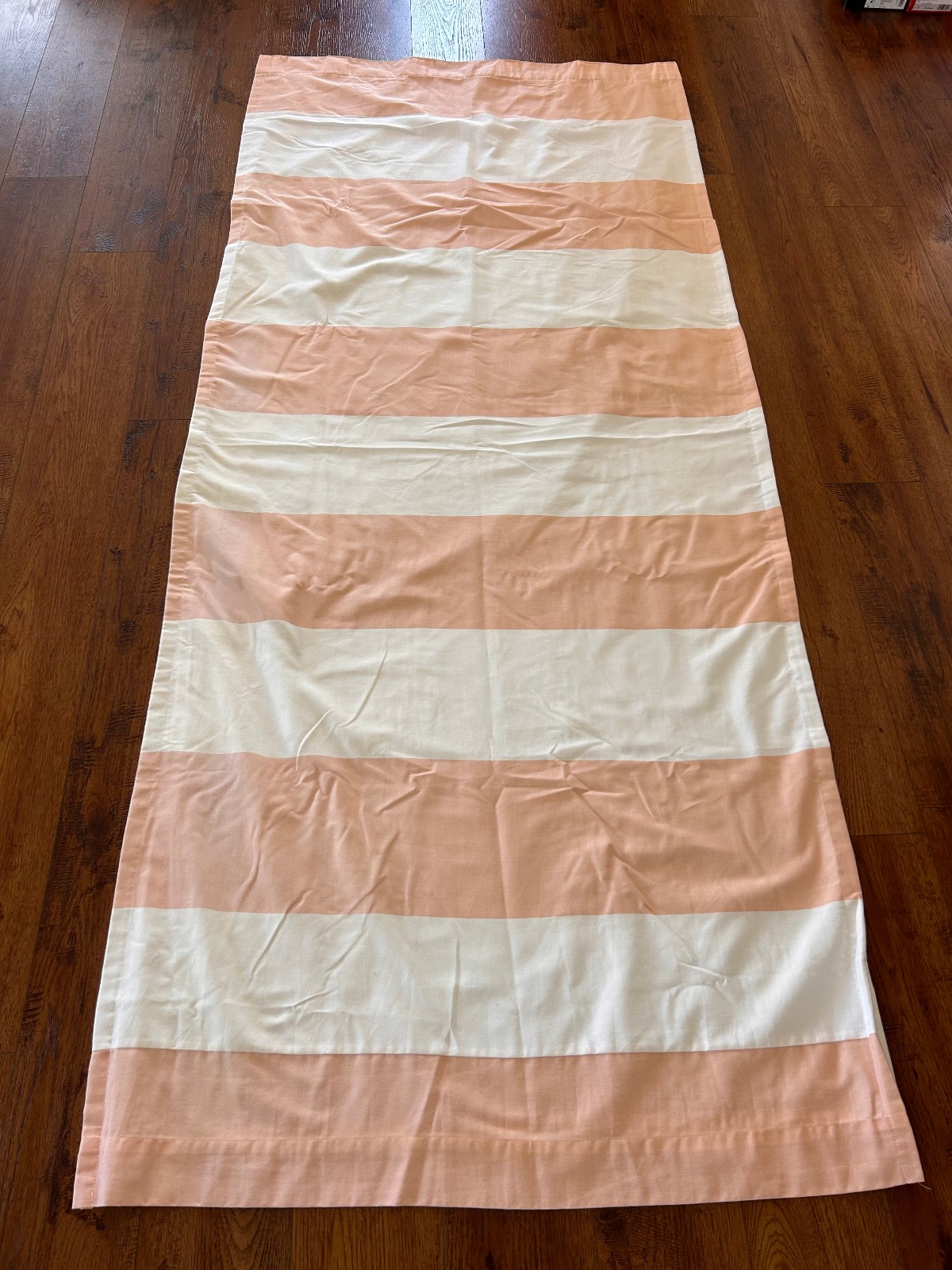 95″ Blackout Curtains 2 Panels Target Pillowfort Rugby Striped Pink/Peach