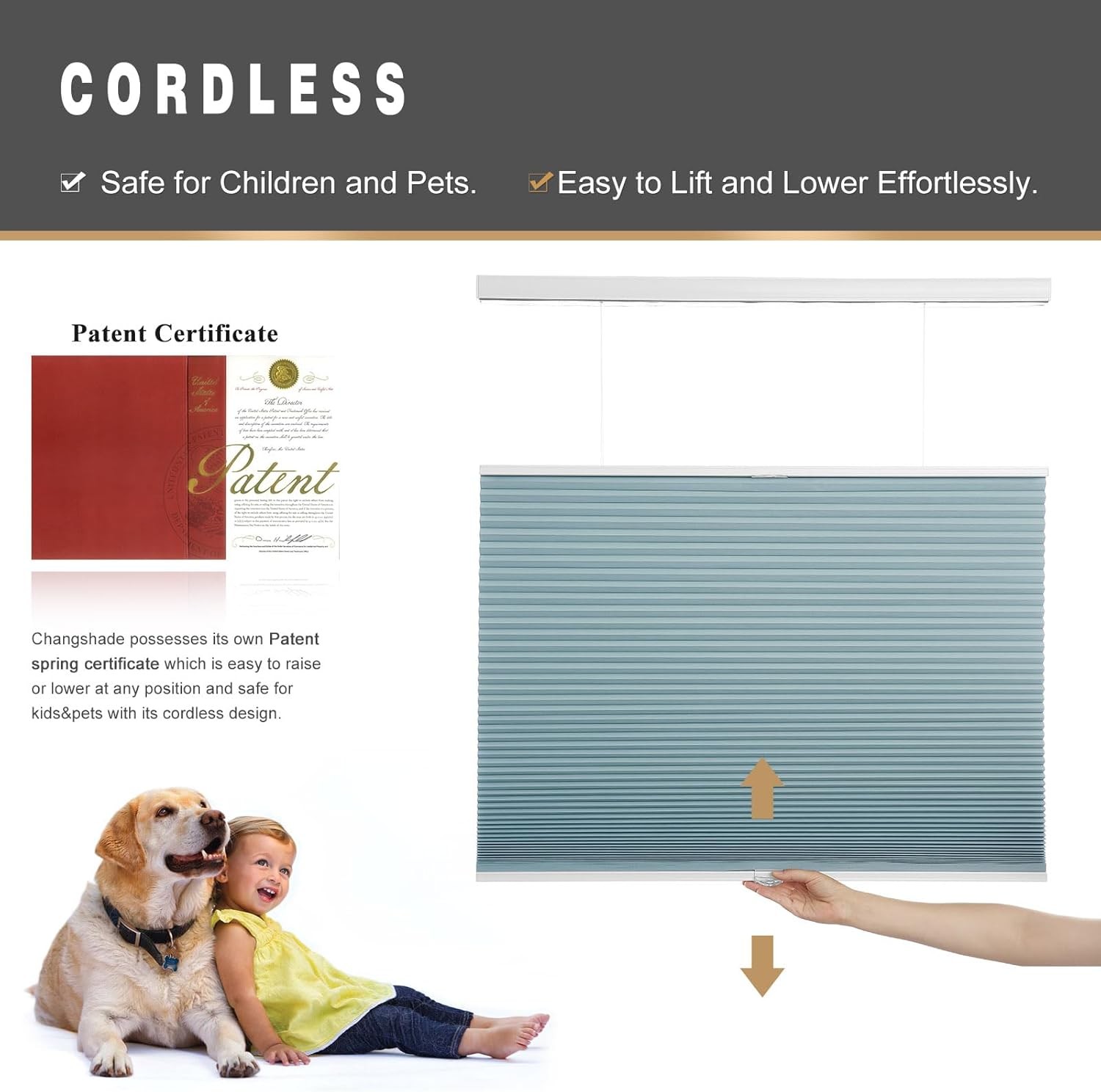 Cordless Blackout Cellular Blinds Window Shades Top-down Bottom Up Honeycomb