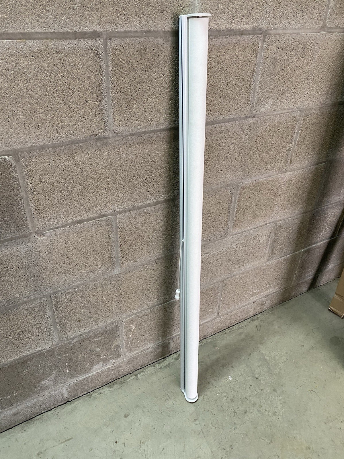 New White Window Pull Blinds – Compact Size (~13.5″ Tall x 4″ Wide)