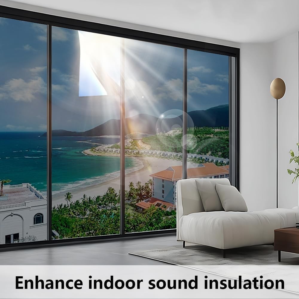 One Way Mirror Window Film Privacy Heat UV Reflective Control Tint for Office