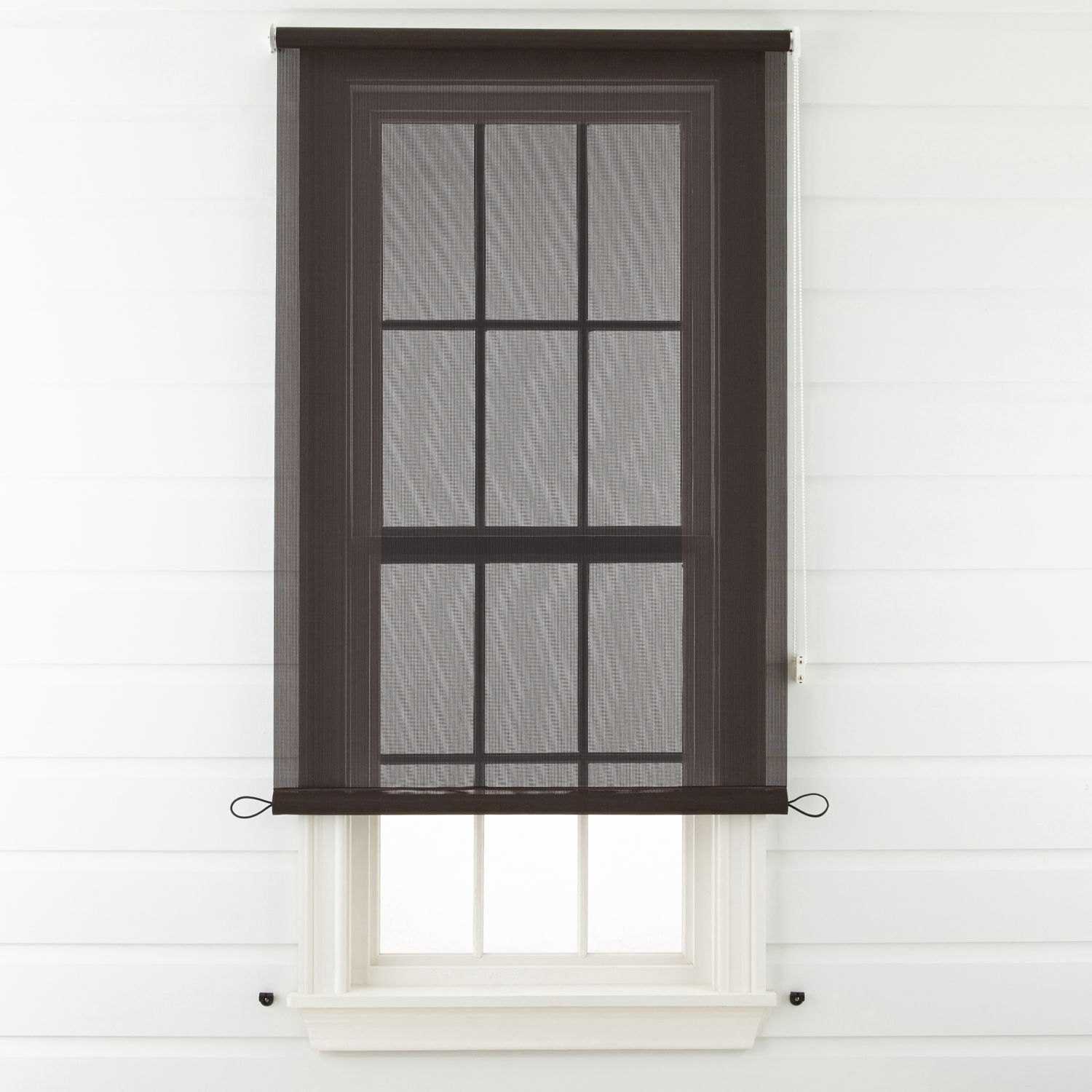 Mesh Outdoor Roller Shade – 2 Colors – Free Shipping