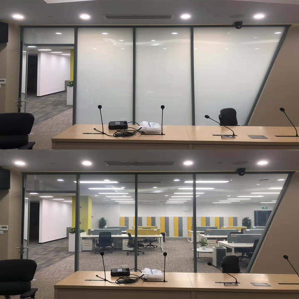 A4 White PDLC Smart Film Electrochromic Film Switchable Glass Vinyl 210x297mm