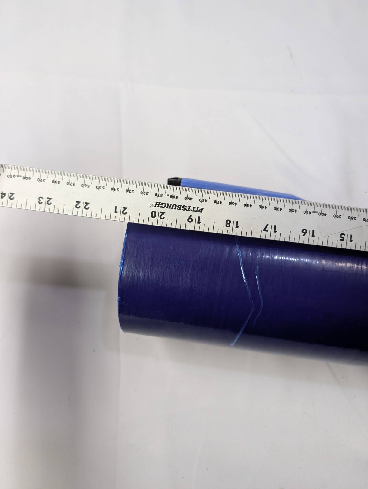 WT15B-21600UV 21″x600′ Blue Surface Protection Film Roll UV Resistant