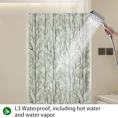 Privacy Window Film Dark Green 17.7″x78.7″ with Tools