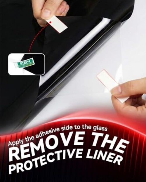 15% VLT Ceramic Car Window Tint Film 30 in x 25 ft Roll, 30In x 25Ft 15% Vlt