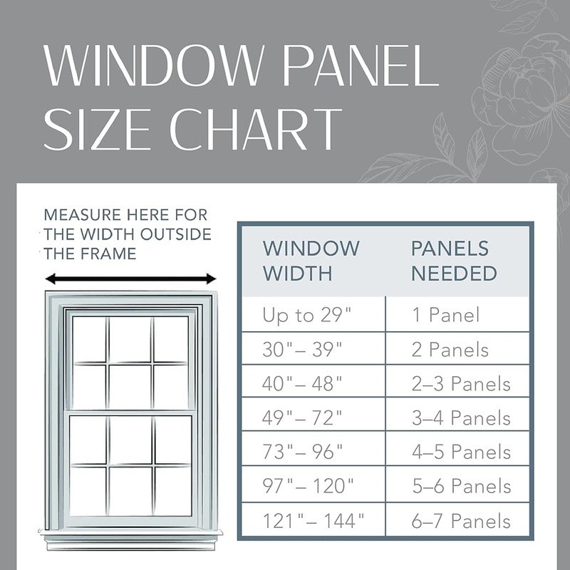 Indoor Outdoor UV Protection Curtain Panel Water Resistant Light Filtering Decor