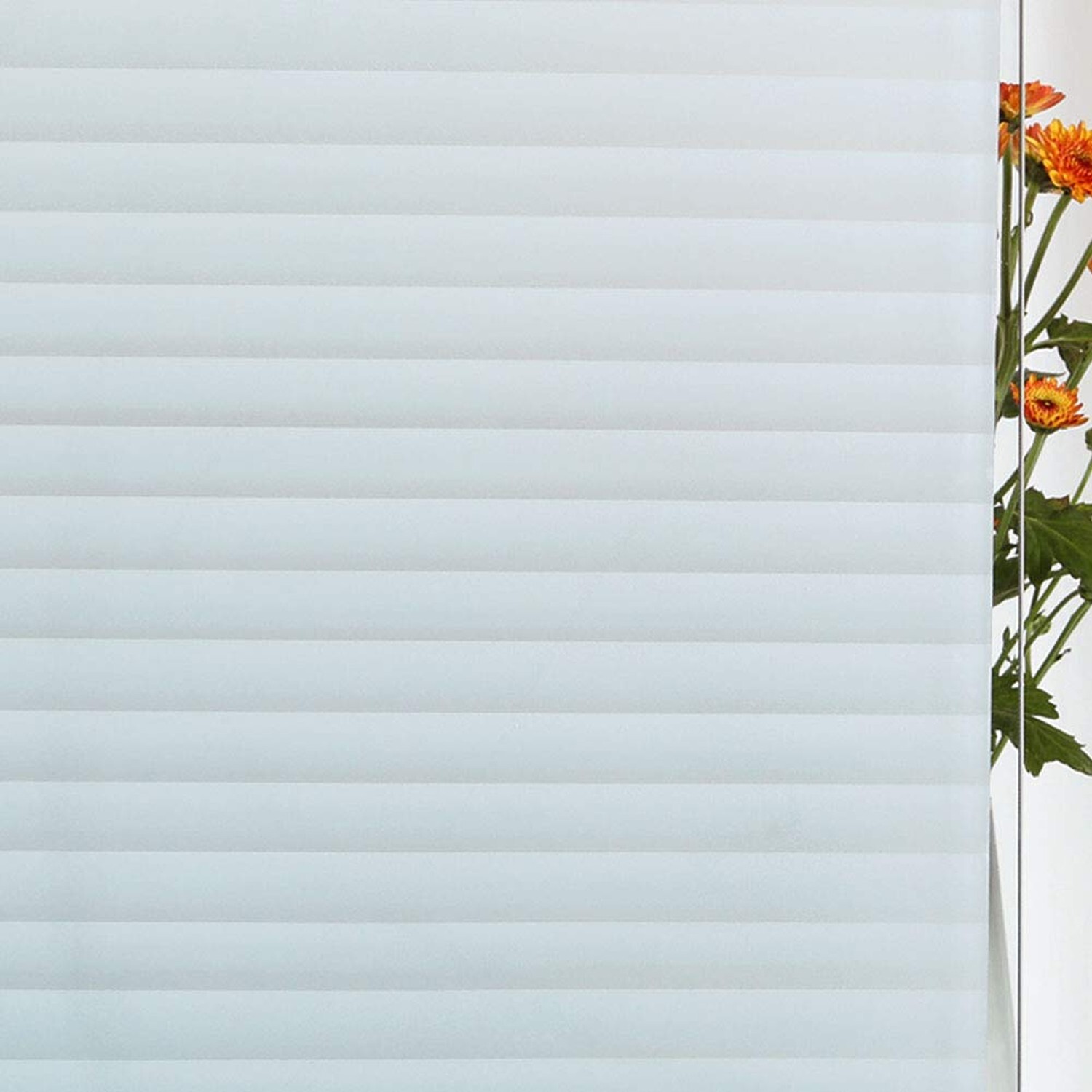 Privacy Blinds Window Film,Stained Glass Door Film,Static Cling Window Tint,H…