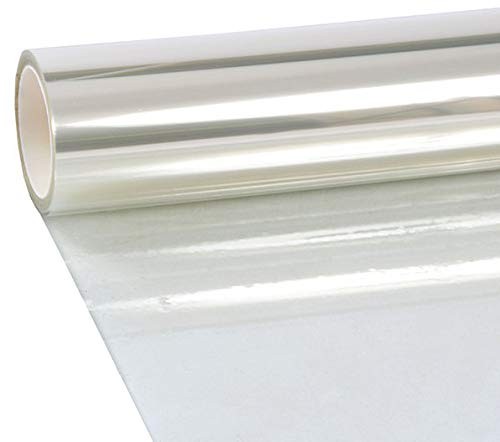 VViViD Clear Security Vinyl 30 Inch x 17.9 Window Glass 4mil roll,