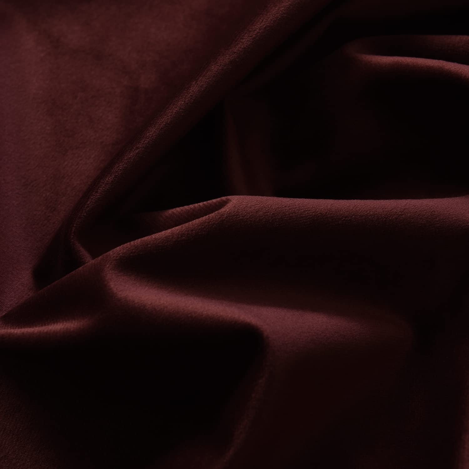 Roslynwood Ruby Wine Velvet Curtains 96 inch for Living Room – Blackout Therm…