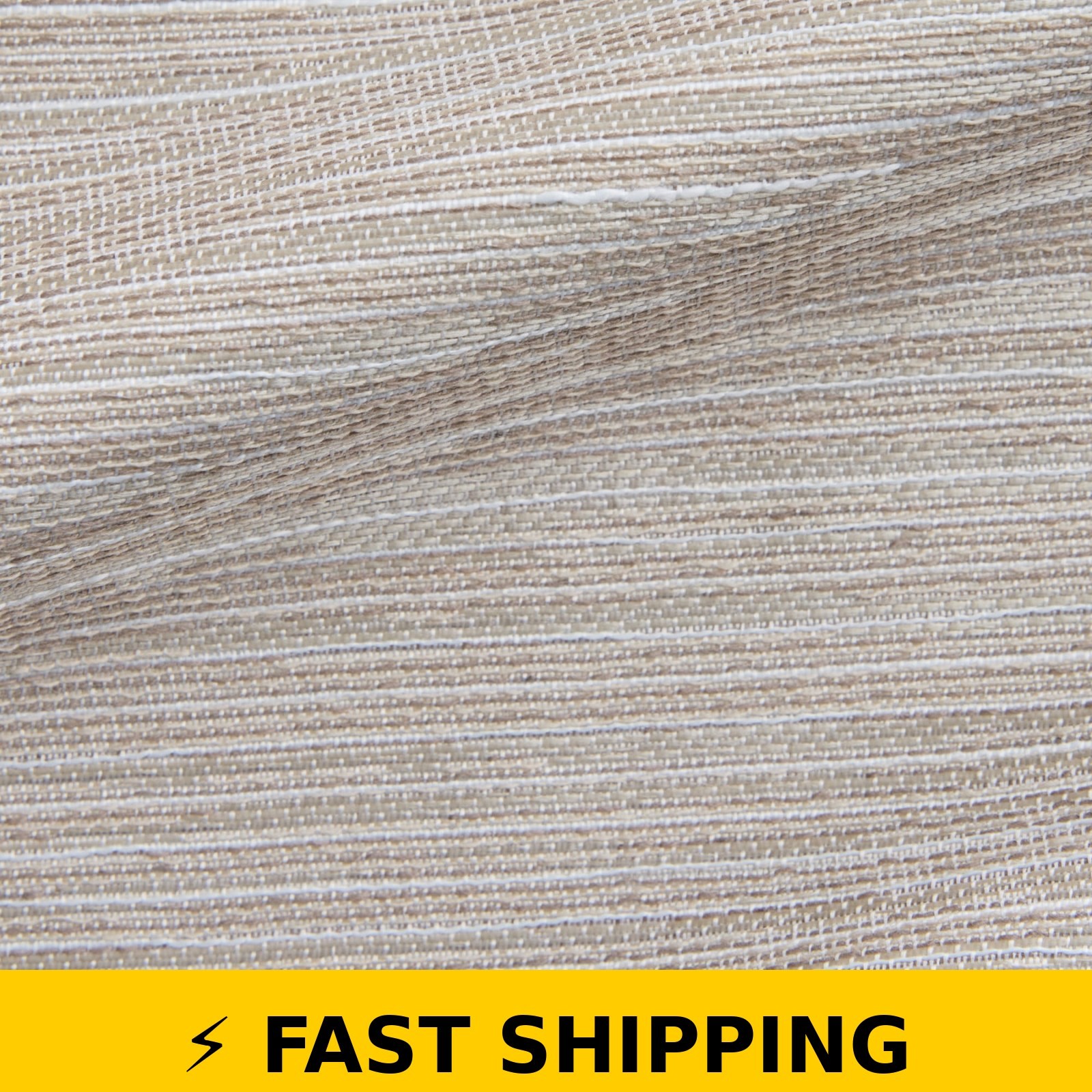 Better Homes & Gardens Striated Luxe Blackout Curtain – Vanilla Dream
