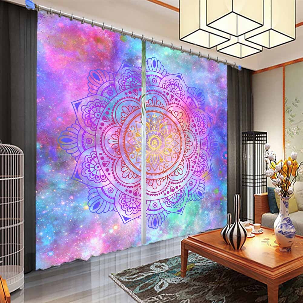 Fish Scale Simple Belly 3D Curtain Blockout Photo Printing Curtains Drape Fabric