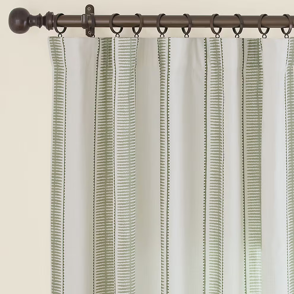 Ballard Designs Murphy Striped Drapery Panel…