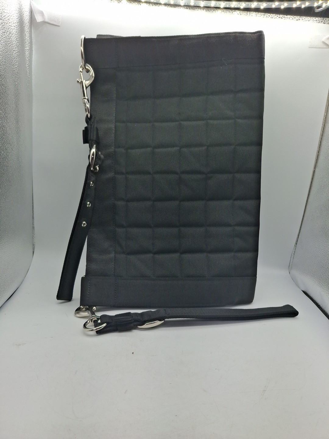 Eskadron Quilted Door Gate Black Color 90x50cm Brand New