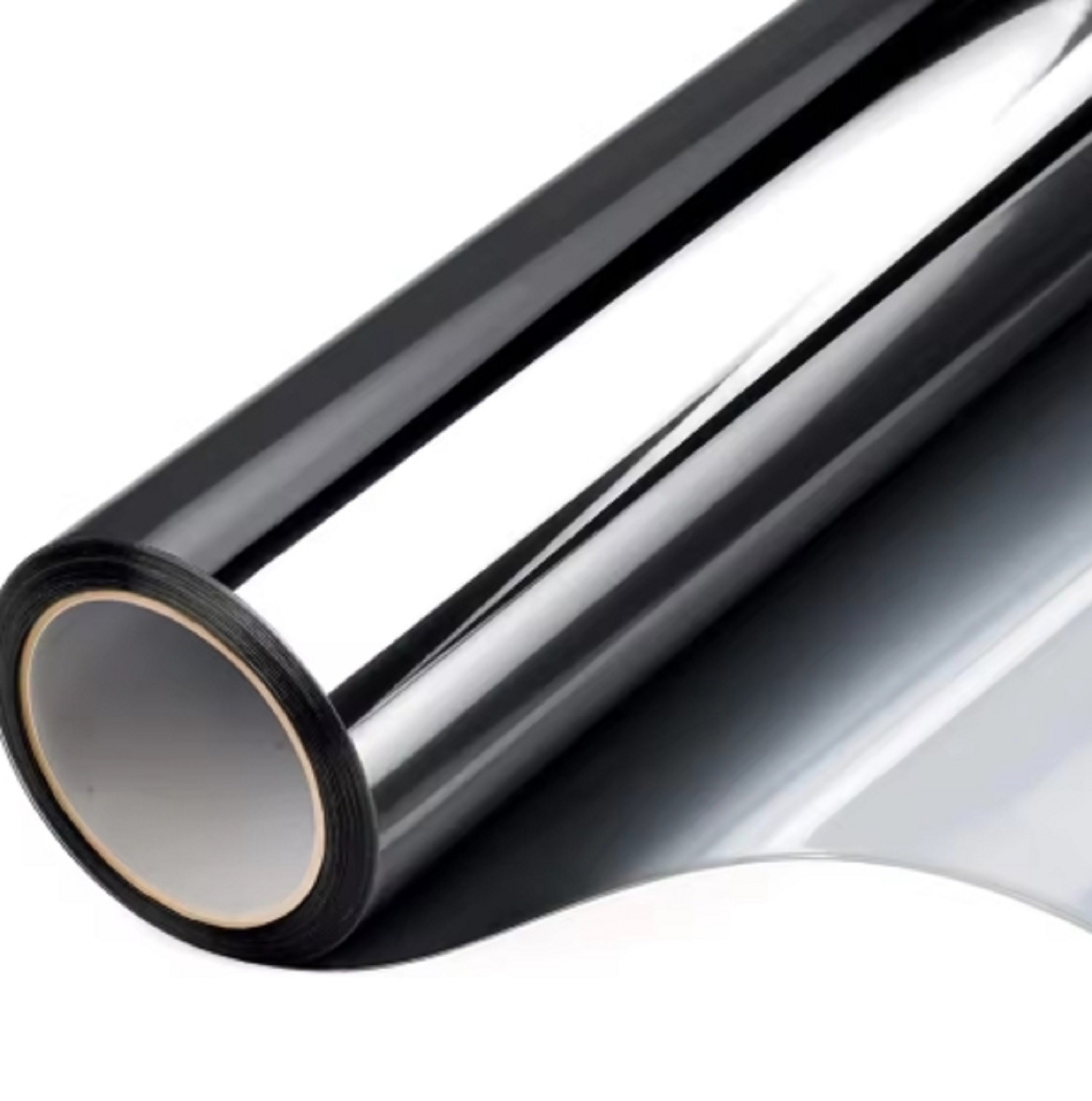 2 PLY WINDOW FILM ROLL 60 in x 100 ft 15% INTERSOLAR 2 PLY BLACK REFLECTIVE
