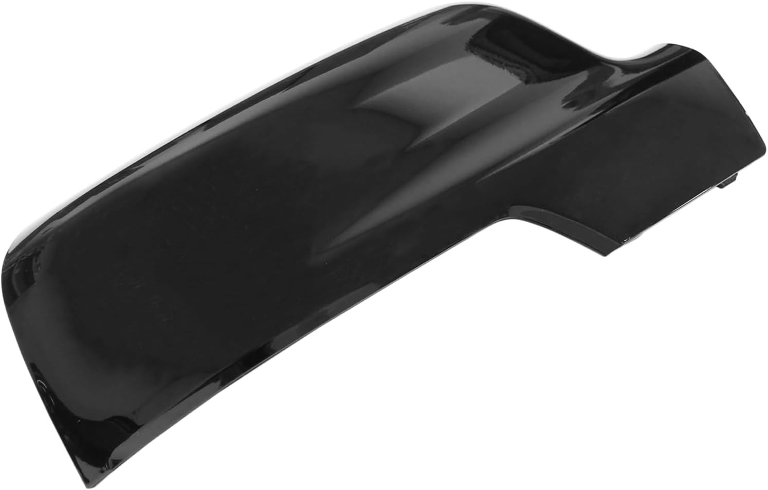 2Pcs Gloss Black Front Driver and Passenger Side Mirror Cover for Ram 1500