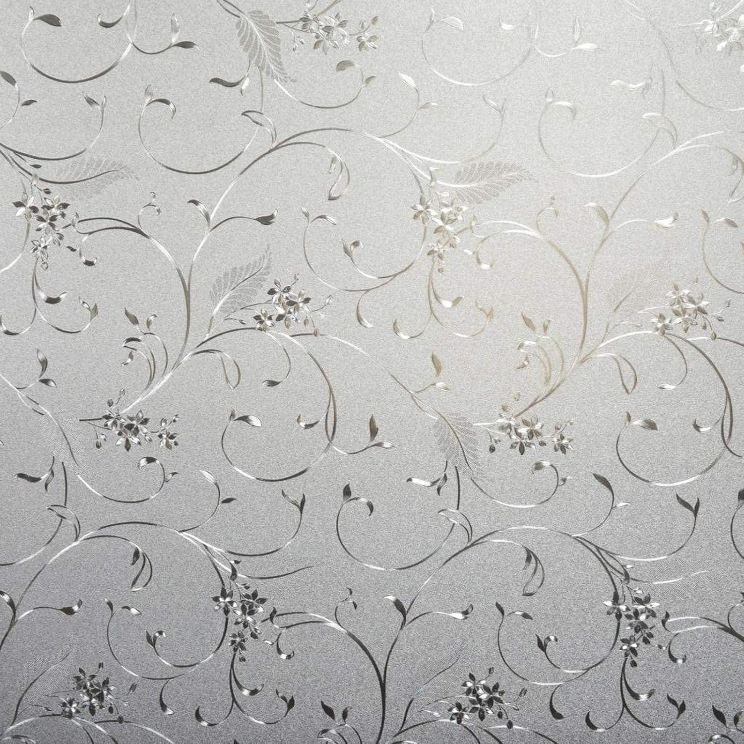 Static Cling Non-Adhesive Window Film Frosted Glass Bathroom Door Decoration Pri