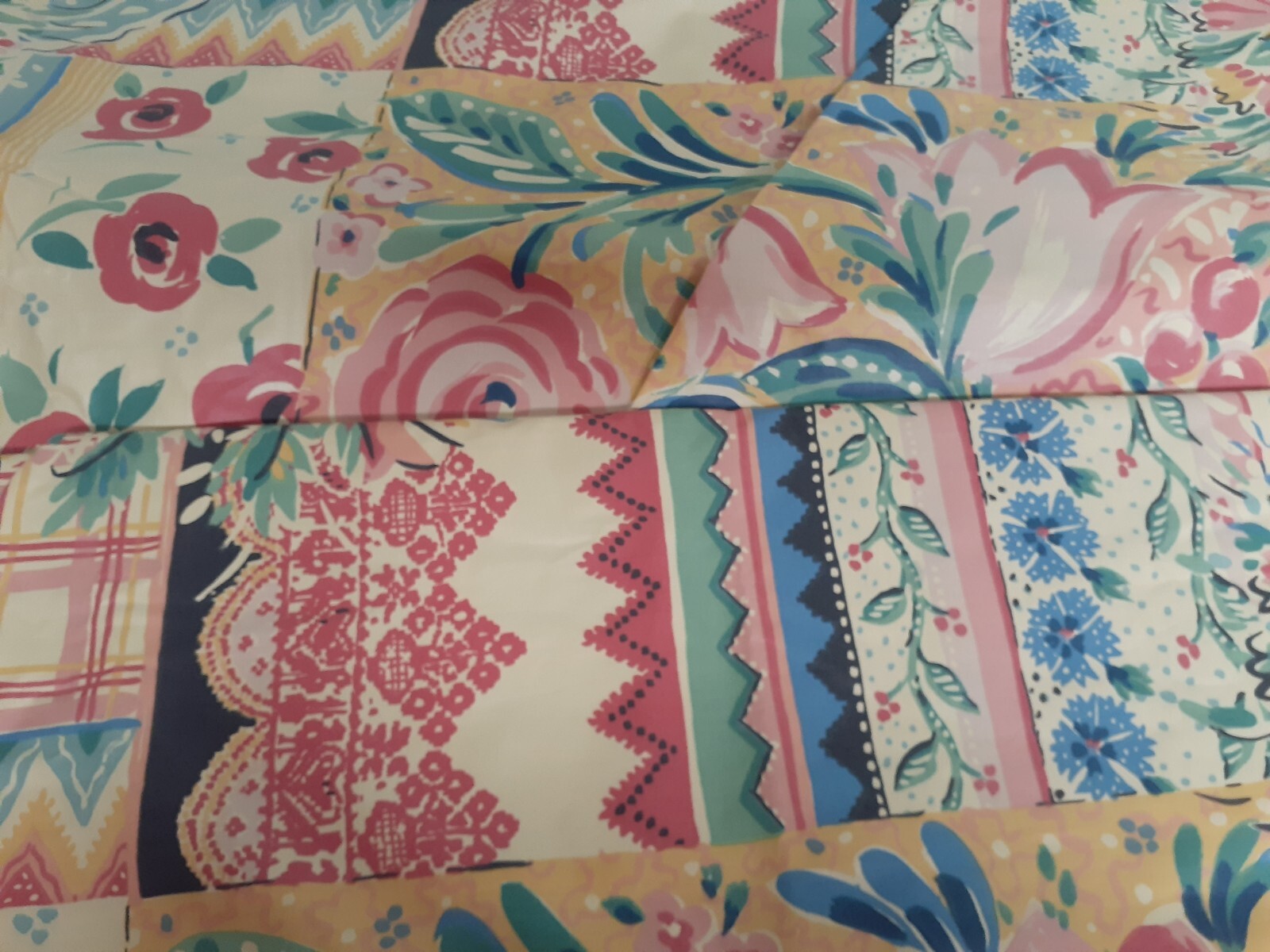 Collier Campbell Window Scarf-GYPSY DANCE Chintz Two Fabrics-2 Available