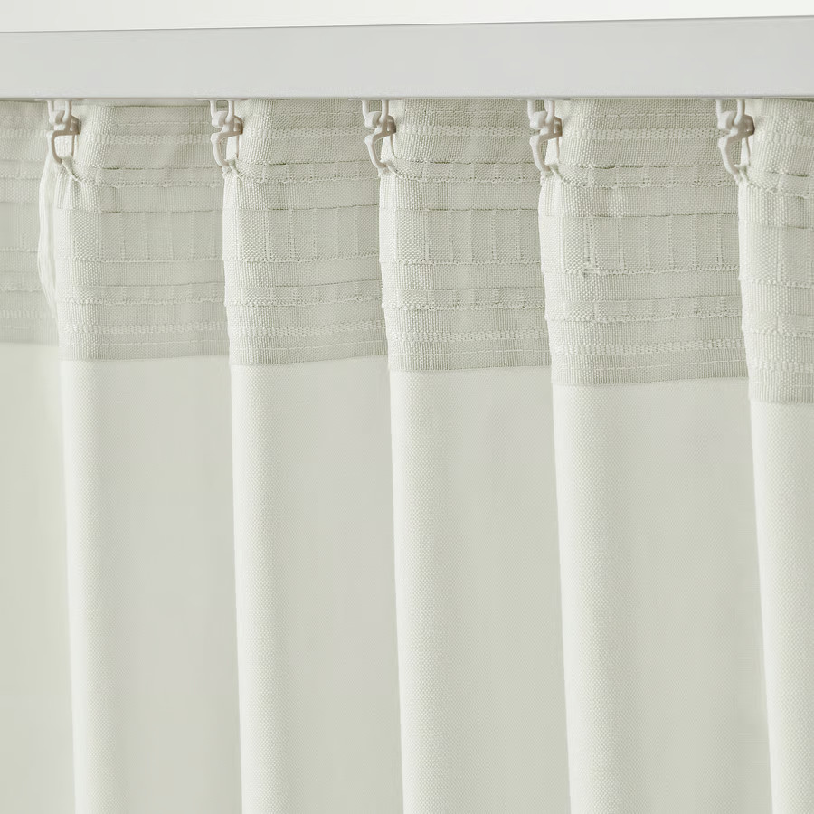 Ikea SET OF 2 PANELS Sanela Curtains Drapes Room Darkening Velvet 55″x98″