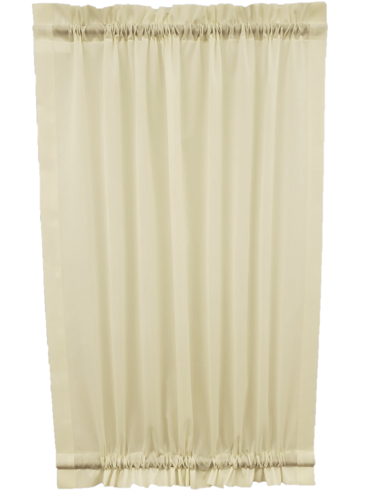 Semi-Sheer Light Filtering Door Panel with Tieback Many Lengths 26”, 36”, 40”