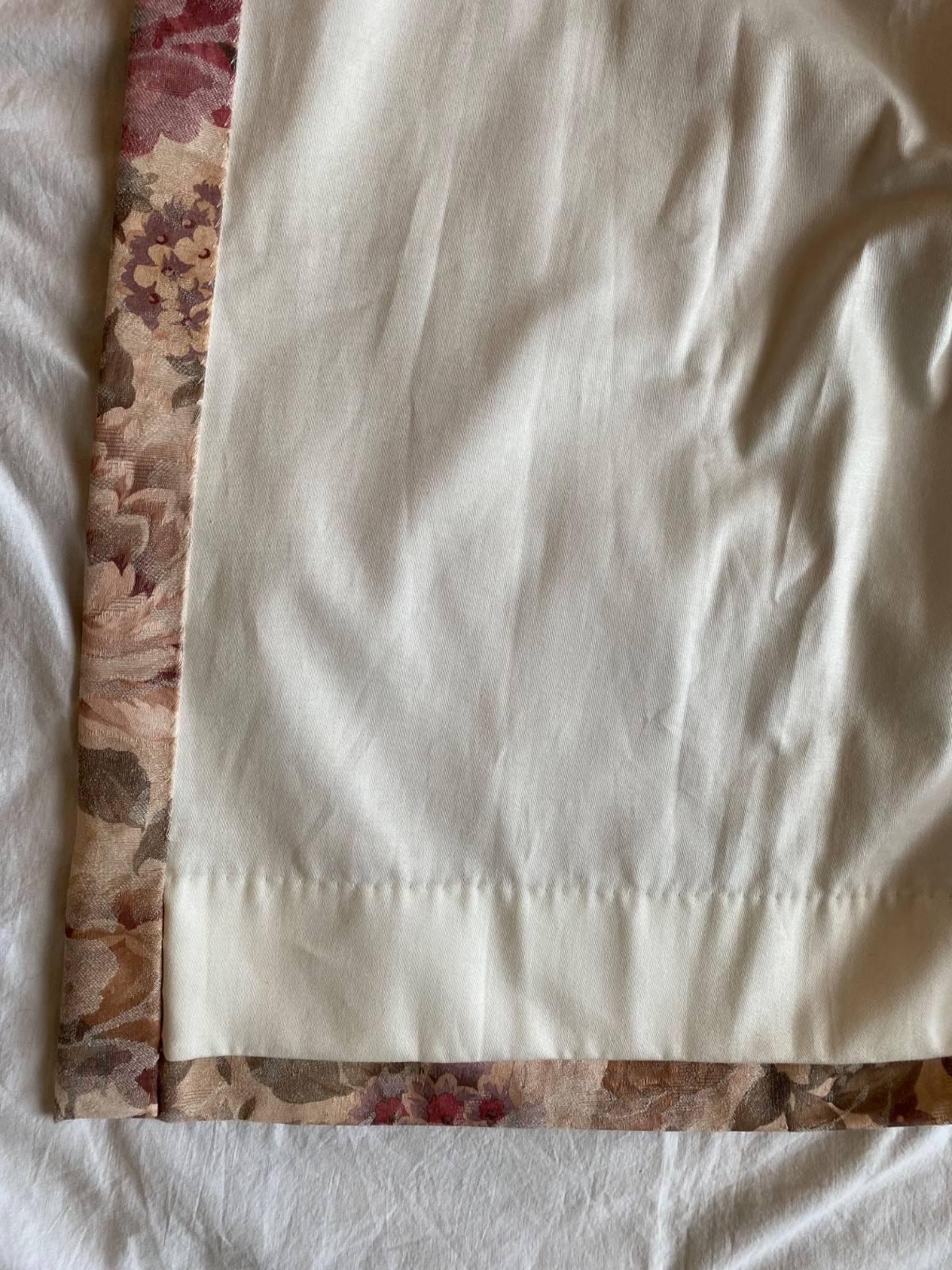 Pair Custom Floral Drapes (3 Pair Available) Lined Croscill Cotswold(?) 21 x 88