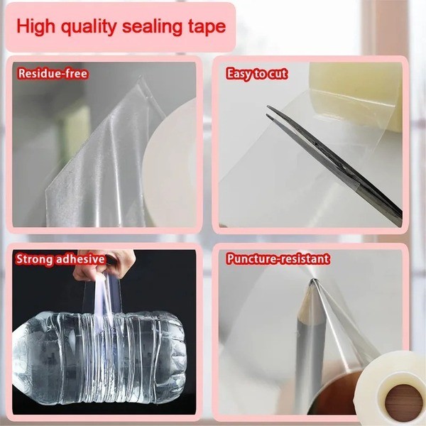 Window Weather Sealing Tape Transparent Draft Insulation 5/10/20M Original