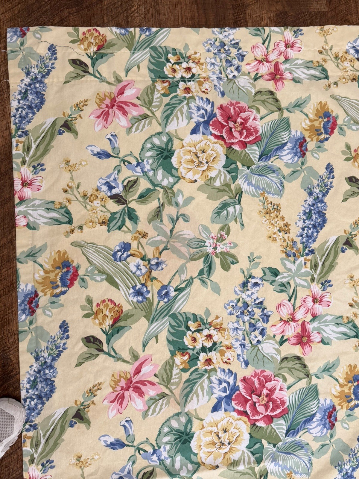 Thomasville At Home Rod Pocket Lined Cotton Curtains Virginia 48 X 84”